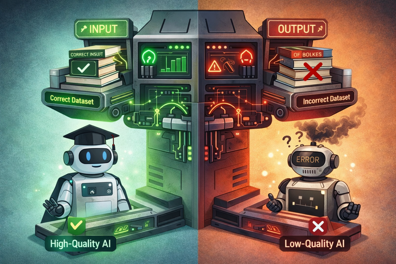 If an LLM is trained on flawed or inaccurate data, it will confidently generate responses that appear plausible but are ultimately incorrect.