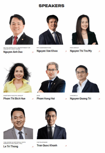 Speakers at the Inno EX 2025 Vietnam CEO Forum