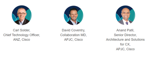 Keynote speakers at Cisco Connect 2026 Korea, where Flitto’s real-time AI translation supported multilingual communication during live sessions